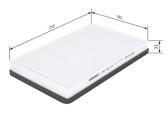 Bosch M 2013 Filtre, iç kısım 1