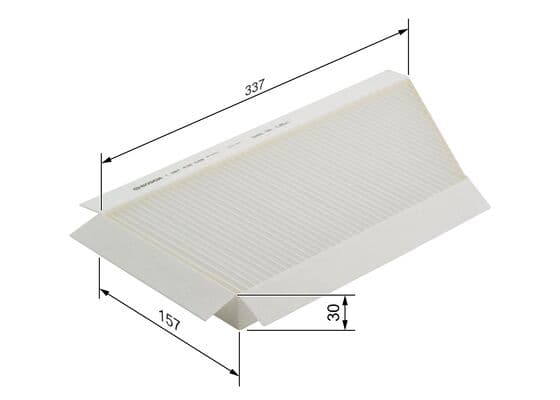 Bosch M 2048 Filtre, iç kısım küçük görsel 5