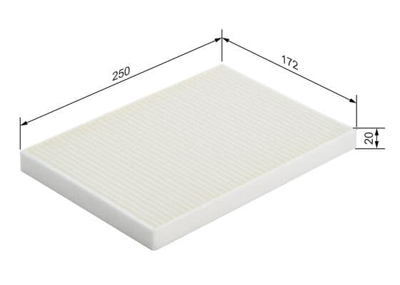 Bosch Filtre Sistemleri Filtre, iç kısım küçük görsel 5