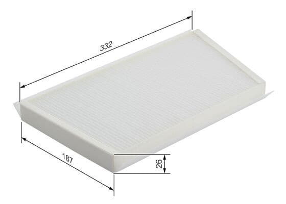 Bosch M 2070 Filtre, iç kısım 1