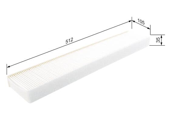 Bosch M 2073 Filtre, iç kısım küçük görsel 5