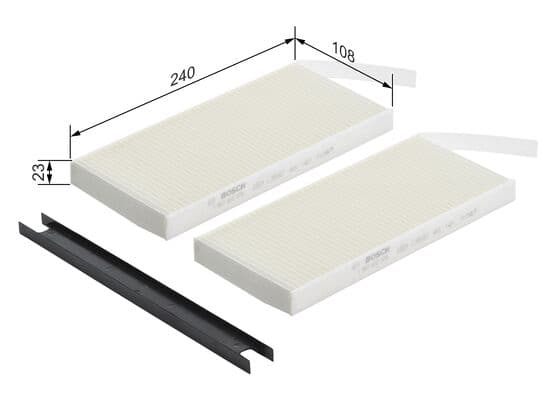 Bosch M 2078 Filtre, iç kısım küçük görsel 5