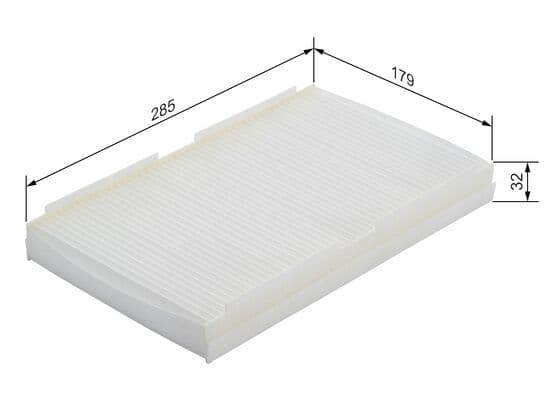 Bosch M 2079 Filtre, iç kısım küçük görsel 5