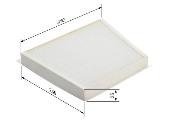 Bosch M 2081 Filtre, iç kısım küçük görsel 5