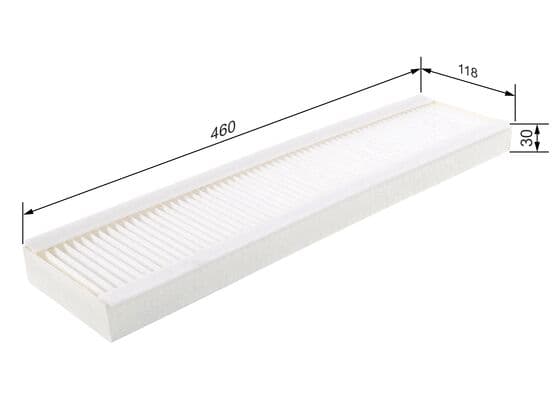 Bosch M 2082 Filtre, iç kısım küçük görsel 5