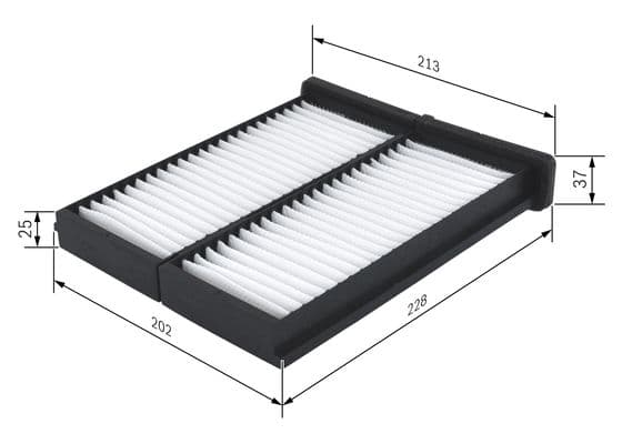 Bosch Filtre Sistemleri Filtre, iç kısım 1