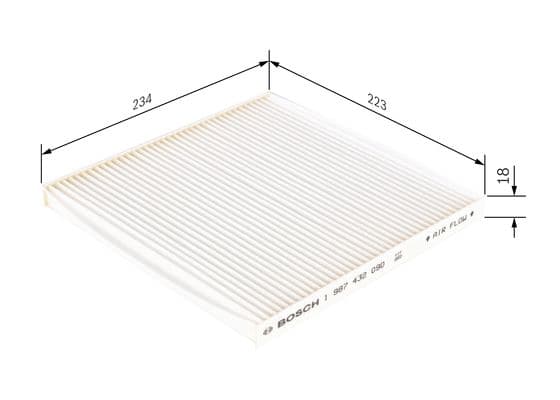 Bosch M 2090 Filtre, iç kısım 1