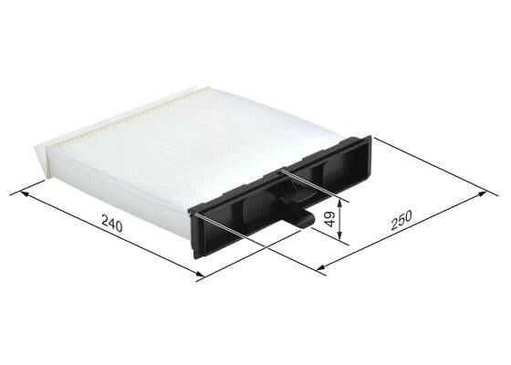 Bosch M 2094 Filtre, iç kısım küçük görsel 5