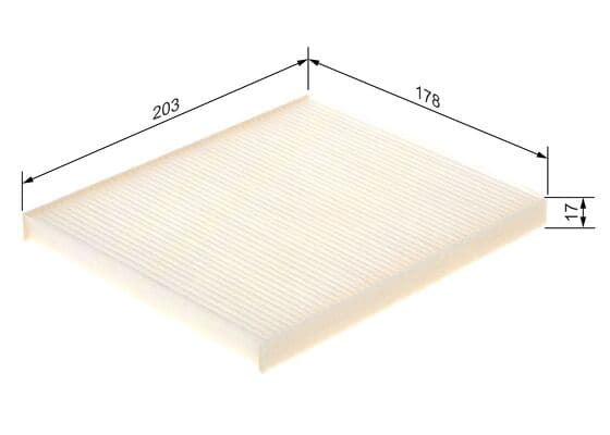 Bosch M 2106 Filtre, iç kısım küçük görsel 5