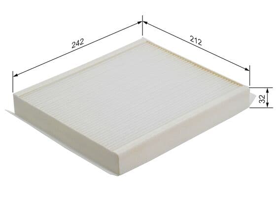 Bosch M 2111 Filtre, iç kısım küçük görsel 5