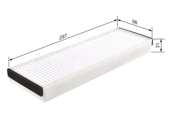 Bosch Filtre Sistemleri Filtre, iç kısım küçük görsel 5