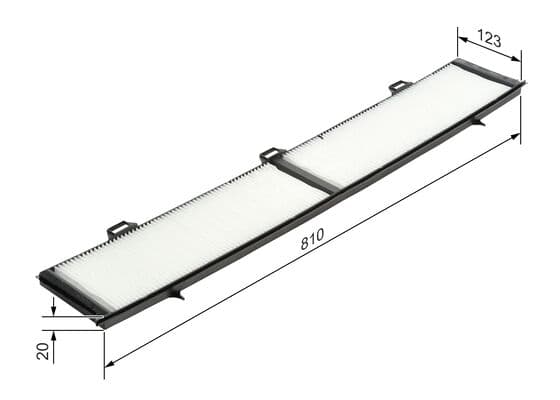 Bosch Filtre Sistemleri Filtre, iç kısım küçük görsel 5