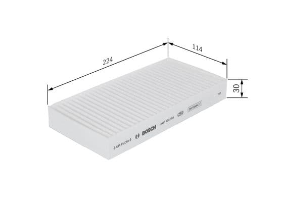 Bosch M 2184 Filtre, iç kısım 1
