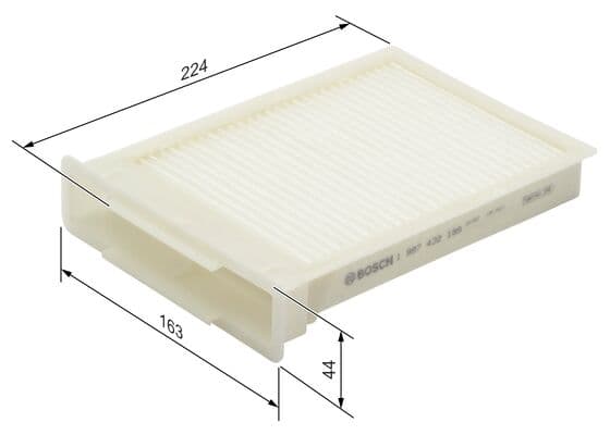 Bosch M 2189 Filtre, iç kısım küçük görsel 5