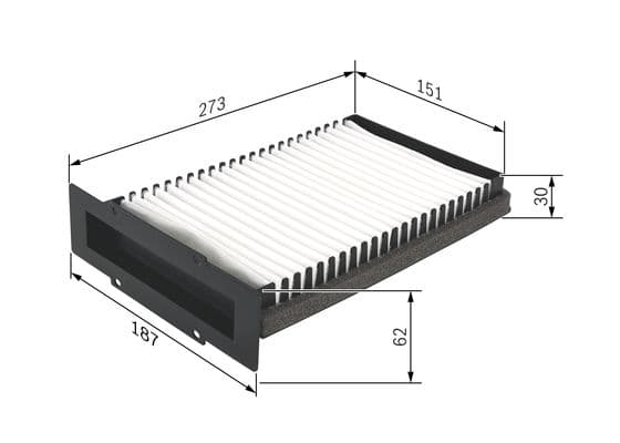 Bosch Filtre Sistemleri Filtre, iç kısım 1