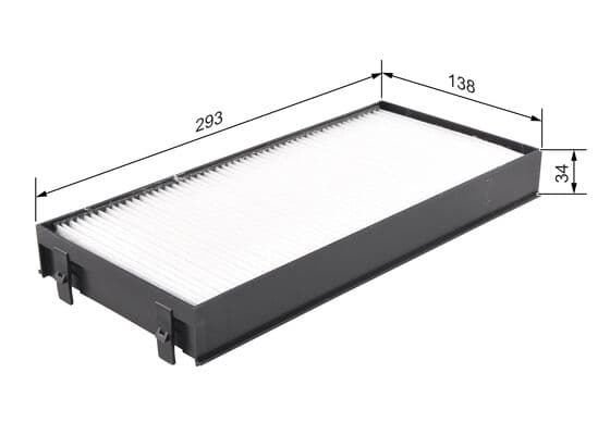 Bosch Filtre Sistemleri Filtre, iç kısım küçük görsel 5