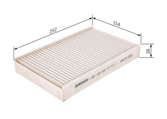 Bosch Filtre Sistemleri Filtre, iç kısım küçük görsel 5