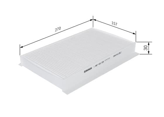 Bosch Filtre Sistemleri Filtre, iç kısım 1