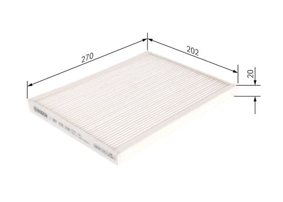 Bosch M 2236 Filtre, iç kısım 1