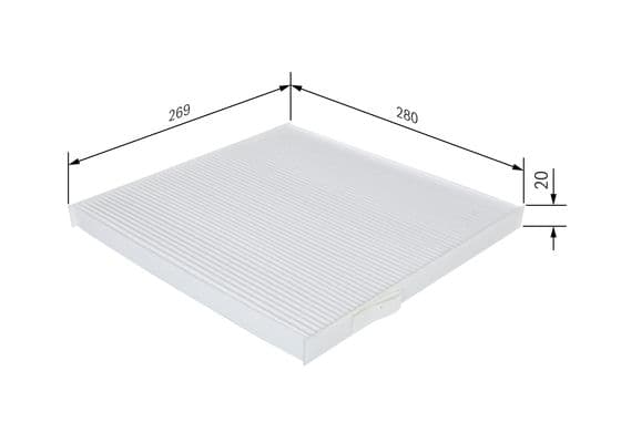 Bosch Filtre Sistemleri Filtre, iç kısım 1