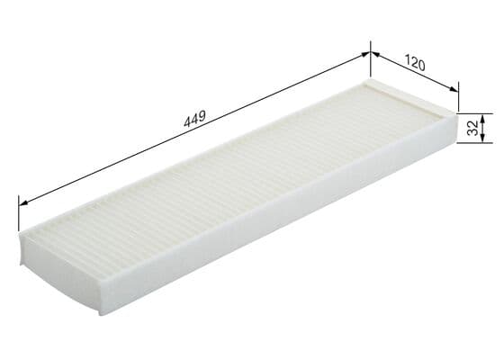 Bosch M 2296 Filtre, iç kısım küçük görsel 5