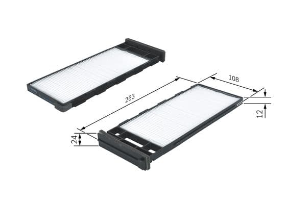 Bosch Filtre Sistemleri Filtre, iç kısım 1