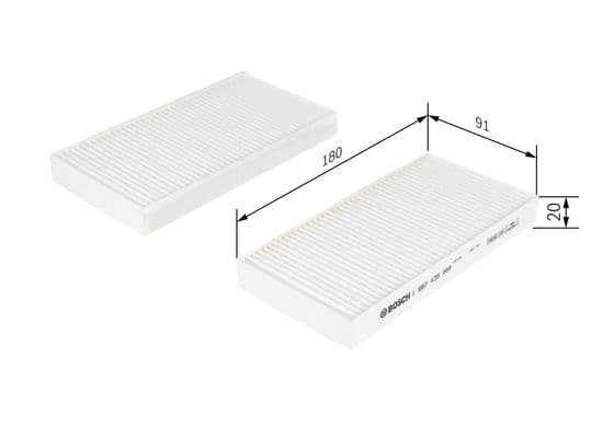 Bosch Filtre Sistemleri Filtre, iç kısım 1