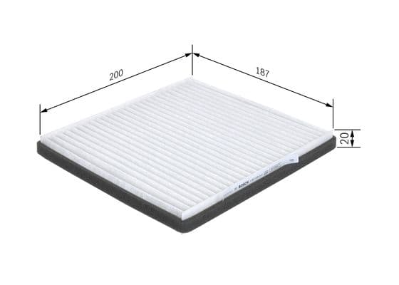 Bosch M 5013 Filtre, iç kısım 1