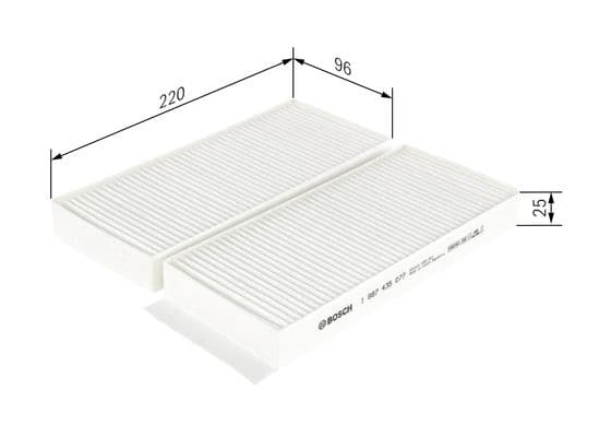 Bosch Filtre Sistemleri Filtre, iç kısım 1