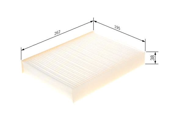 Bosch M 5082 Filtre, iç kısım 1