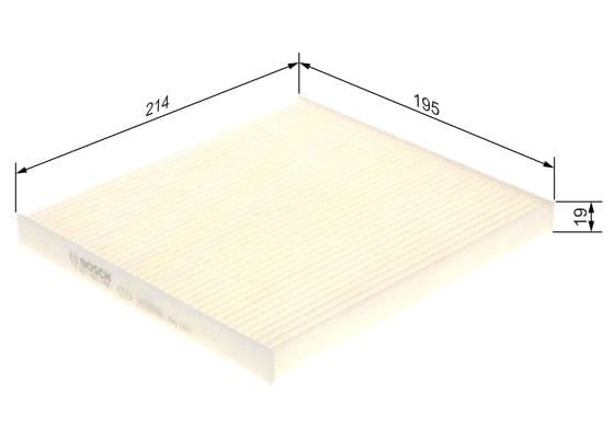 Bosch M 5089 Filtre, iç kısım 1