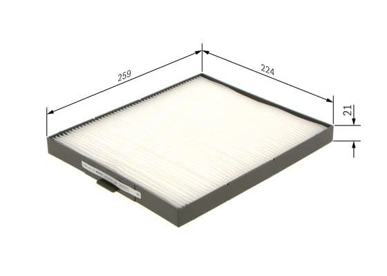 Bosch M 5092 Filtre, iç kısım 1