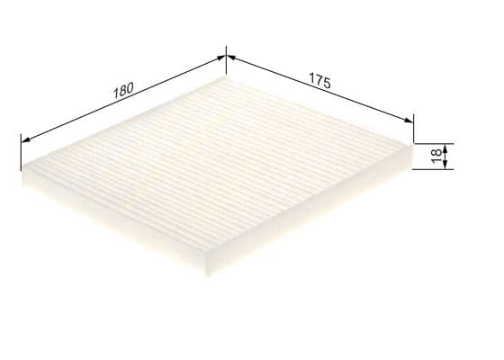 Bosch M 5096 Filtre, iç kısım 1