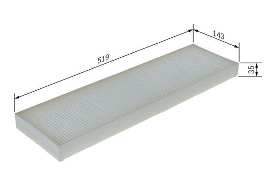 Bosch M 5109 Filtre, iç kısım küçük görsel 5