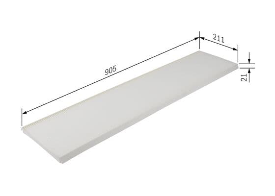 Bosch M 5136 Filtre, iç kısım küçük görsel 5