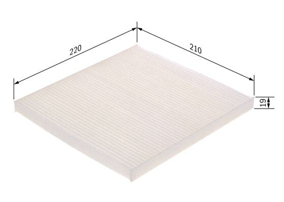 Bosch M 5148 Filtre, iç kısım küçük görsel 5