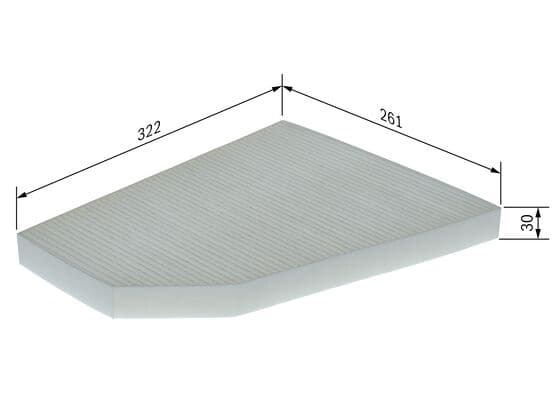 Bosch M 5152 Filtre, iç kısım küçük görsel 5