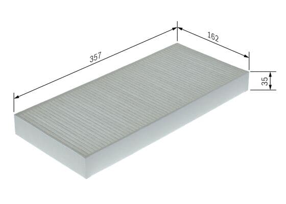 Bosch M 5157 Filtre, iç kısım küçük görsel 5