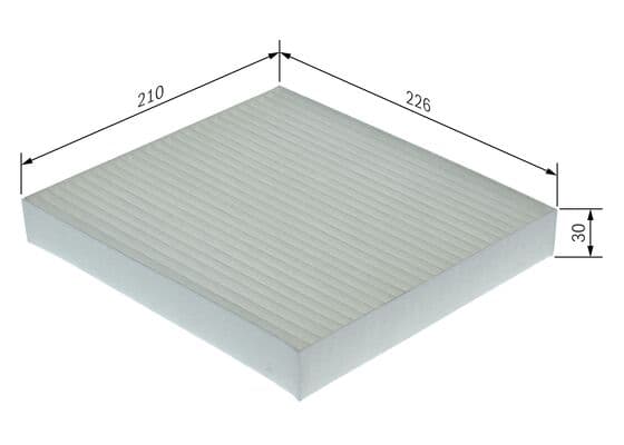 Bosch M 5160 Filtre, iç kısım küçük görsel 5