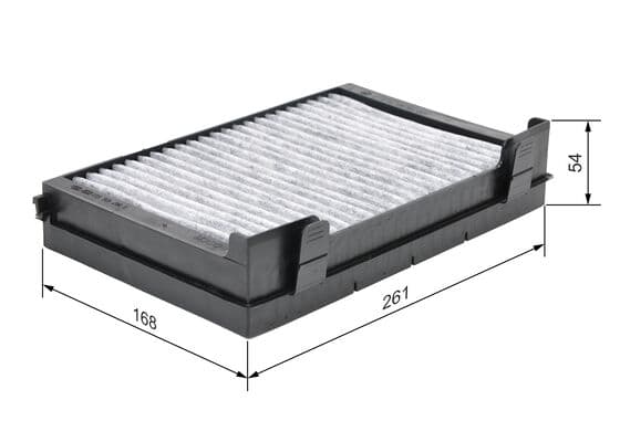 Bosch R 5581 İç mekan aktif karbon filtresi küçük görsel 5