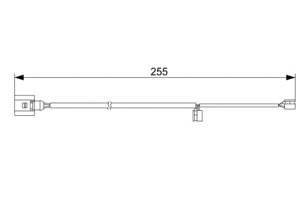 Bosch AP384 Arka balata aşınması ikaz kontağı küçük görsel 5