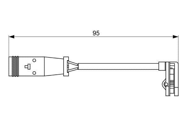 Bosch AP308 Uyarı kontağı balata aşınması küçük görsel 5