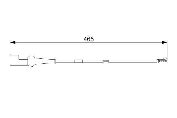 Bosch AP1040 Uyarı kontağı balata aşınması küçük görsel 5