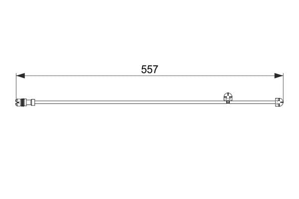 Bosch AP332 Uyarı kontağı balata aşınması küçük görsel 5