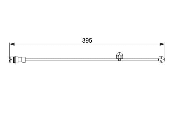 Bosch AP336 Balata aşınması uyarı kontağı, ön küçük görsel 5
