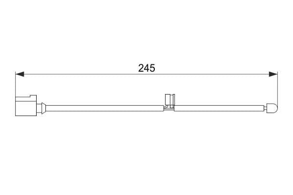 Bosch AP340 Uyarı kontağı balata aşınması küçük görsel 5
