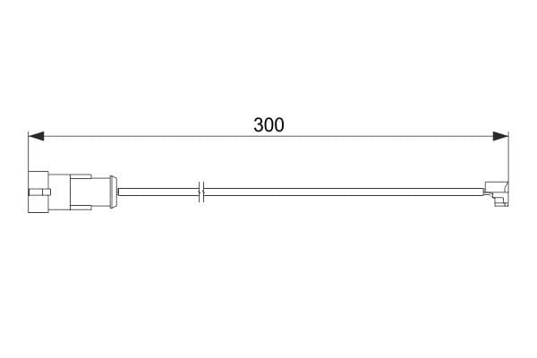 Bosch AP863 Uyarı kontağı balata aşınması küçük görsel 5