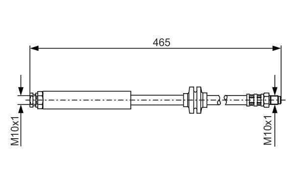 Bosch BH049 Fren hortumu küçük görsel 5