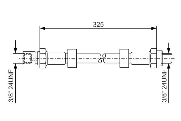 Bosch BH061 Fren hortumu küçük görsel 5