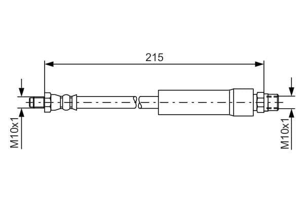 Bosch BH066 Fren hortumu küçük görsel 5